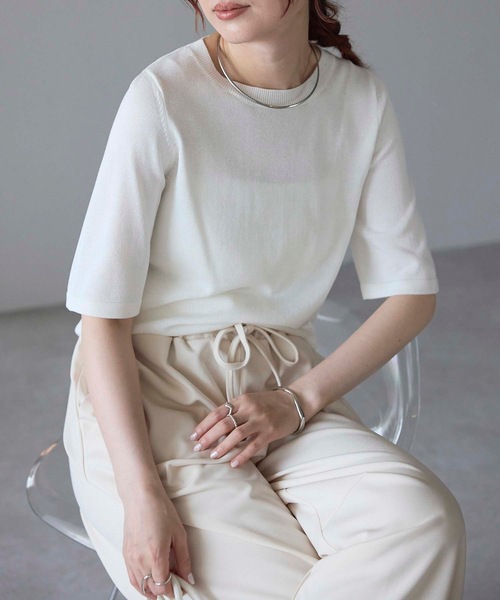 【ロエベ】サマーニット 半袖ニット LOEWE - 【ロエベ】サマーニット 半袖ニットの通販 by saji♡shop