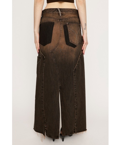SLY デニムスカート L/W REMAKE MAXI DENIM SK ローウエスト リメイク