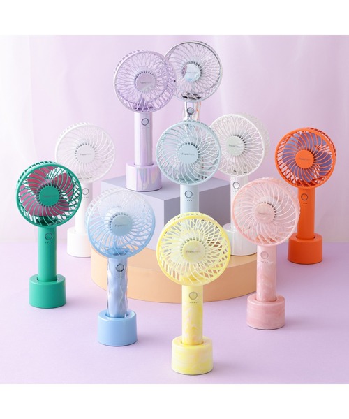 2025年モデル 新品フランフラン フレ ハンディファン＆ストラップセット Francfranc 「2025年モデル」フレ ハンディファン 充電式 扇風機