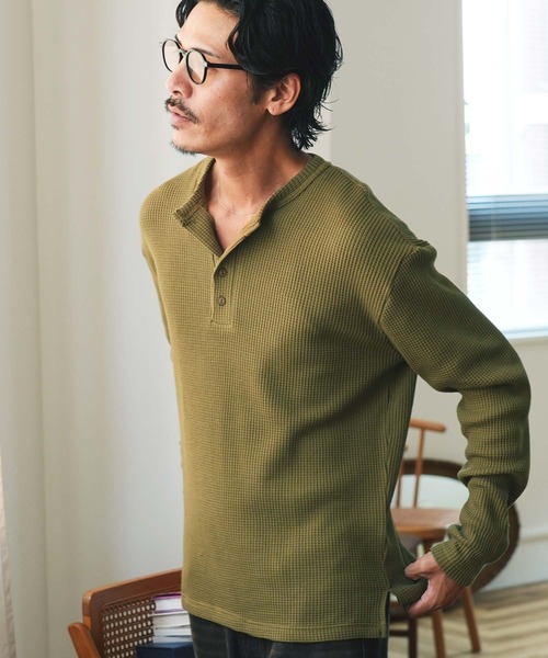 JIGGYS SHOP(ジギーズショップ) ヘンリーネック tシャツ ヘンリー JIGGYS SHOP(ジギーズショップ) ヘンリーネック tシャツ ヘンリー
