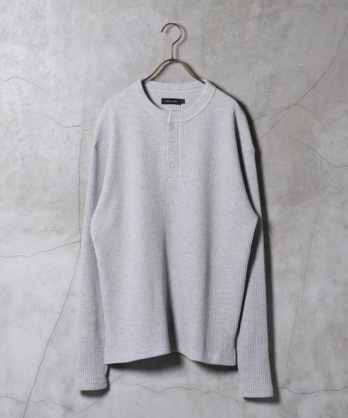 JIGGYS SHOP（ジギーズショップ） tシャツ ワッフル編み サーマル