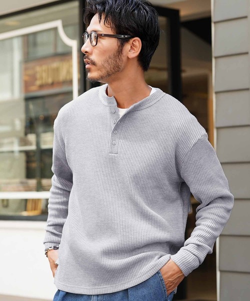 ファンクショナリー サーマルヘンリーネックTシャツS 杢グレー ファンクショナリー サーマルヘンリーネック半袖Tシャツ - メルカリ