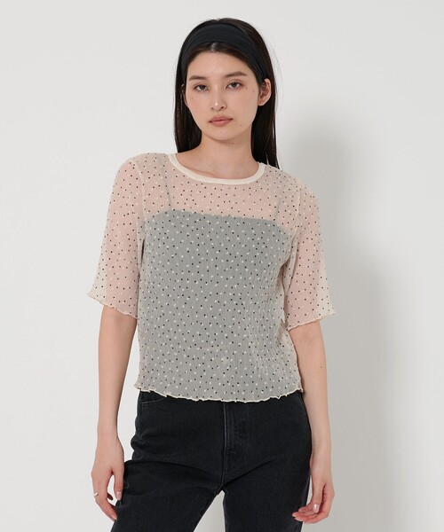 ✿ EMMEL REFINES ドット ショート シャツ ✿ 楽天市場】【SALE／70%OFF】＜EMMEL REFINES＞EM ドット