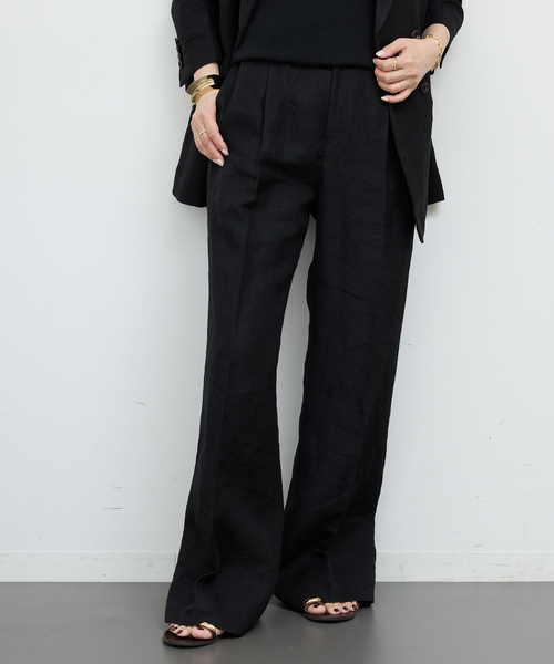 Deuxieme Classe スラックス パンツ *Decency レディース
