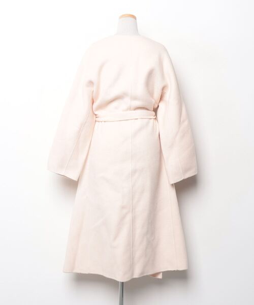 SNIDEL（スナイデル） ノーカラーコート FREE ピンク レディース