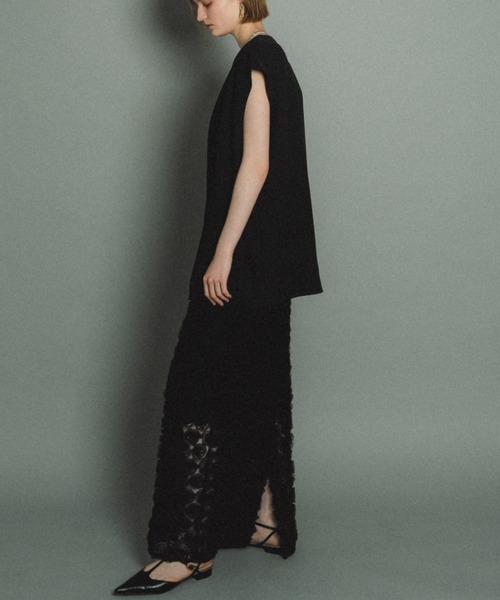 et.UNiVER ドレス Rose race pencil dress : ZOZOTOWN Yahoo!店