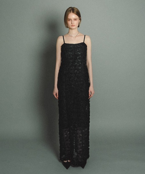 et.UNIVER オケージョンドレス et.UNiVER ドレス Embroiderry dress : ZOZOTOWN Yahoo!店