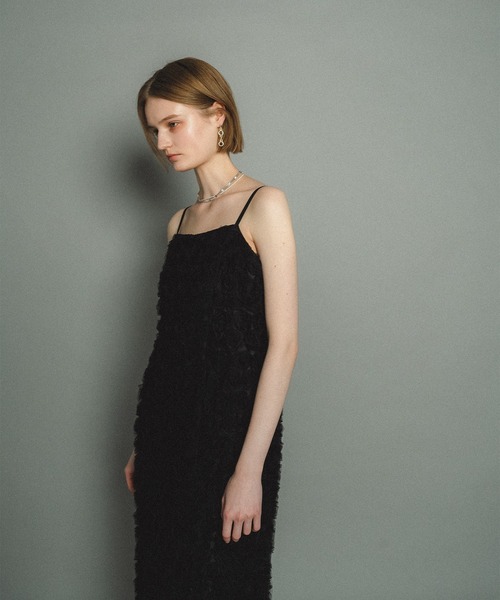 et.UNIVER オケージョンドレス et.UNiVER ドレス Transparent hem setup dress : ZOZOTOWN