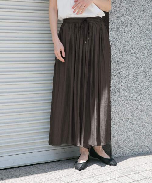 新品　MOMENTO ワイドレッグ ガウチョパンツ 1 M　アーバンリサーチ ITEMS URBANRESEARCH（アイテムズ アーバンリサーチ） パンツ イージー