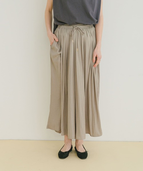 ITEMS URBANRESEARCH パンツ イージーガウチョパンツ レディース