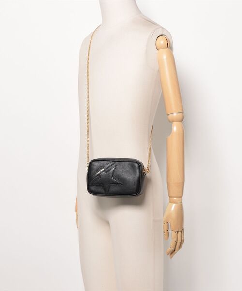 ショルダーバッグ バッグ Star Bag ミニ レザー(ブラック) トーン・オン・トーンスター レディースの画像