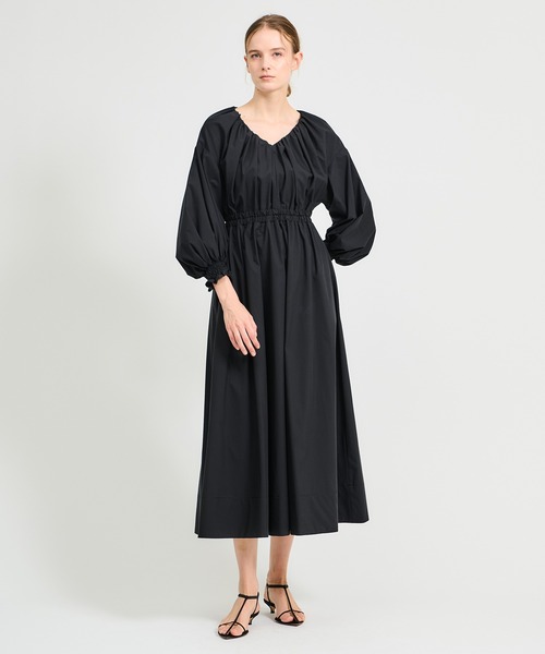 【タグ付新品】ESTNATION 半袖ワンピース　サイズ38 ESTNATION 「ESTNATION」 半袖ワンピース 38 ブルー レディース