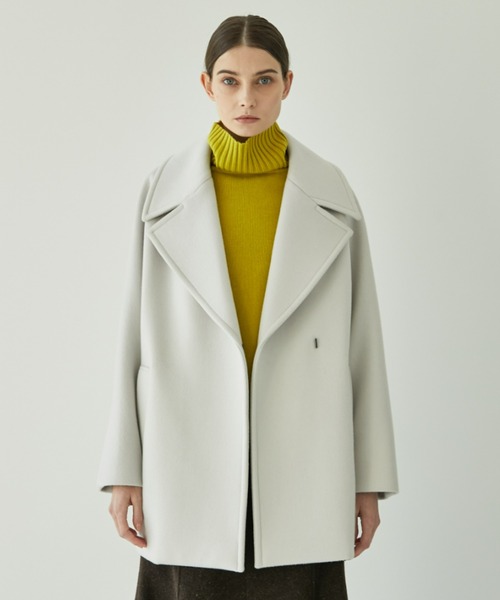 出品11/16迄 最終値下げ 定価4万円 SUPER140ビッグカラーコート UNITED TOKYO（ユナイテッドトウキョウ） ステンカラーコート コート