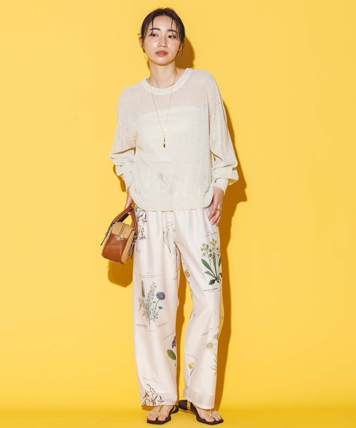 最終価格★新品未使用★ Ｐローンボタニカルワイドパンツ Gready Brilliant パンツ Pローンボタニカルワイドパンツ
