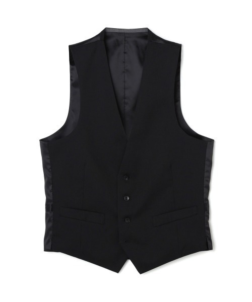 SUIT SELECT 未使用に近い美品　3ピーススーツ　S位ベストリバーシブル SUIT SELECT スーツ ベスト 「結婚式・セレモニー・イベント対応可