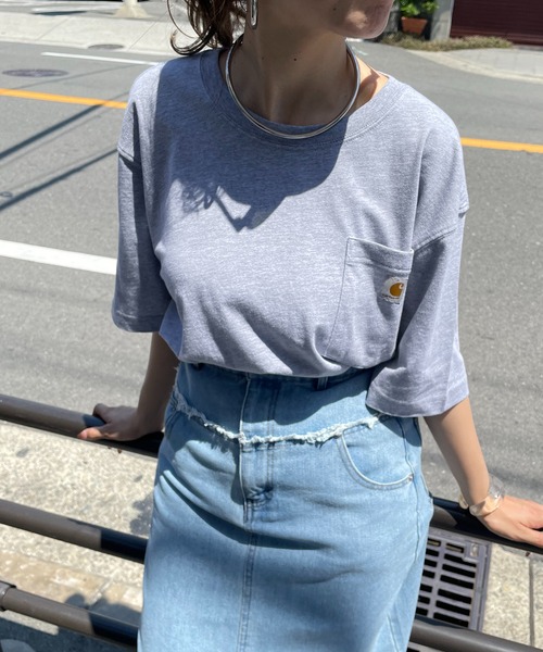 tシャツ 「CARHARTT」Relaxed Fit Lightweight Short-Sleeve Pocket C Graphic T-Shir