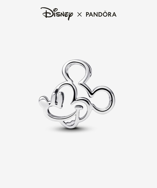 チャーム ディズニー ミッキーマウス オープンワーク チャーム