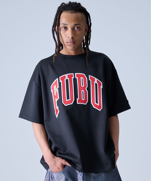 ◆FUBU◆フブ PRINTED Tシャツ FUBU tシャツ フブ ブランド カレッジ ロゴ 刺繍 アメカジ