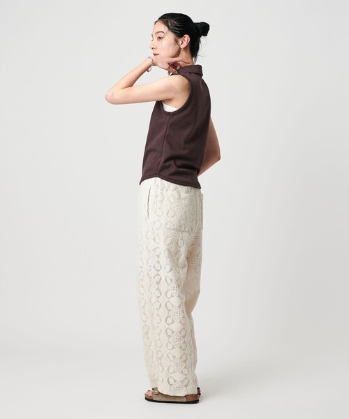 UNITED ARROWS リブ編み半袖Tシャツ ランダムリブ フィット Tシャツ