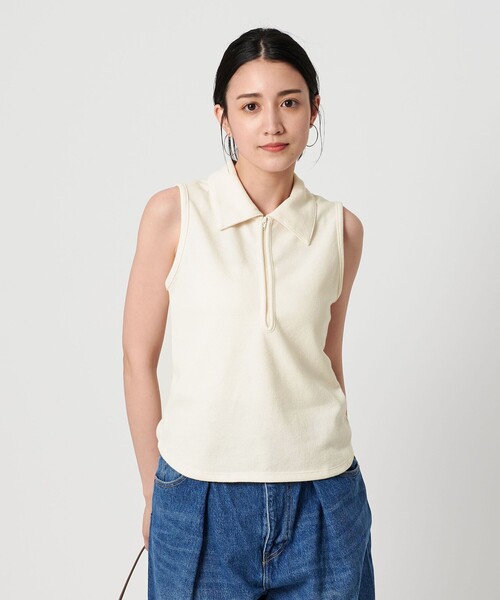 UNITED ARROWS リブ編み半袖Tシャツ ランダムリブ フィット Tシャツ