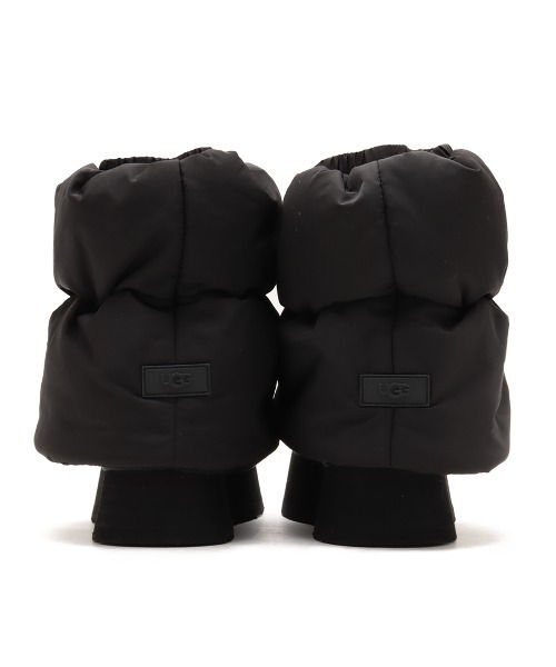 【美品】UGG ブラック ムートンブーツ ファスナー付き24cm レディース UGG Australia（アグオーストラリア） 【26cm】UGG アグ ムートン