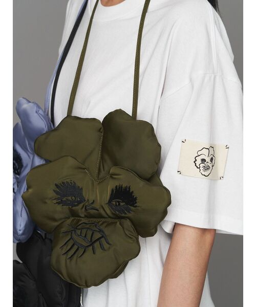 けいちゃん　ピアニスト　ON°オリジナルバッグ Suede mini bag UN3D. ショルダーバッグ バッグ 「MISATO ANDO」Pansy-chan BAG