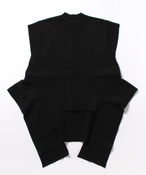 UN3D.ノースリーブニット UN3D.（アンスリード） ノースリーブニット FREE ブラック レディース