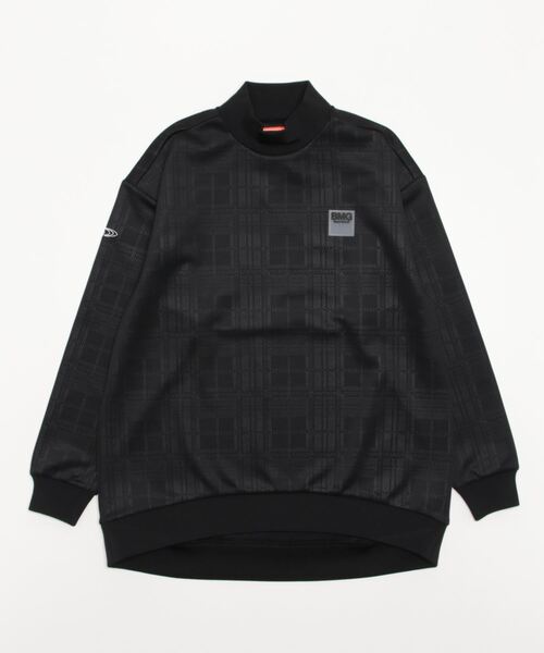 「BEAMS GOLF」 長袖カットソー MEDIUM ブラック レディース