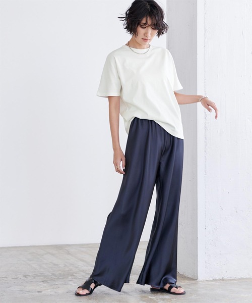 「ur's」 半袖Tシャツ M ホワイト レディース
