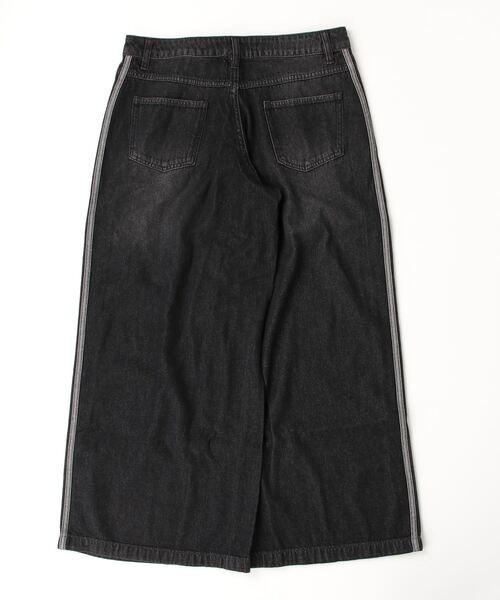 レディース 【adidas】W DENIM WIDE PANT INDIGODENIM 国内発送 レディース 【adidas】 アディダス W DENIM WIDE PANT ロング