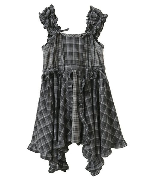 Candy Stripper（キャンディーストリッパー） ワンピース FRILL CHECK