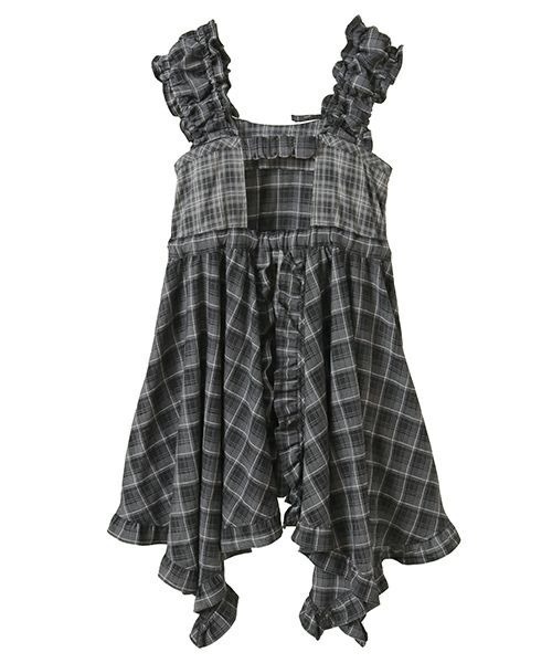 Candy Stripper（キャンディーストリッパー） ワンピース FRILL CHECK