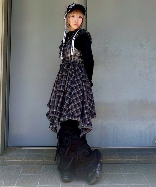 Candy Stripper（キャンディーストリッパー） ワンピース FRILL CHECK