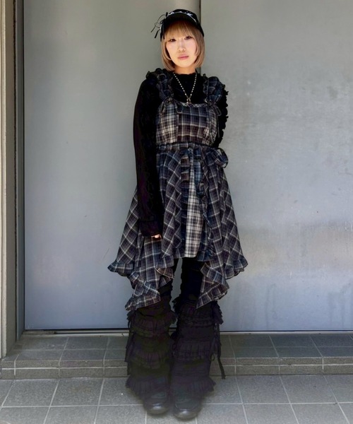 Candy Stripper（キャンディーストリッパー） ワンピース FRILL CHECK