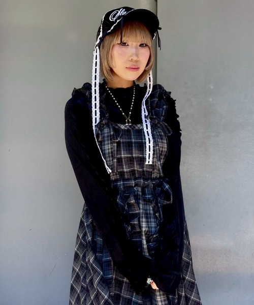 Candy Stripper（キャンディーストリッパー） ワンピース FRILL CHECK