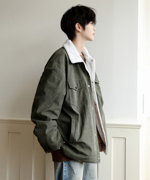 NEOS（KOKUYO） 「neos」 コーデュロイジャケット MEDIUM ブラック