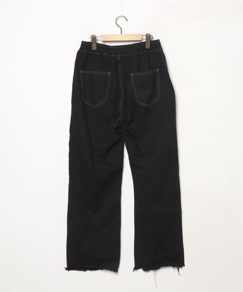 MGV 「MGV」 ダメージ加工デニムパンツ X-LARGE ブラック メンズ
