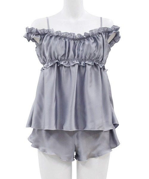 ANNEBRA（アンブラ） ルームウェア 部屋着 Cafe ギャザーオフショル