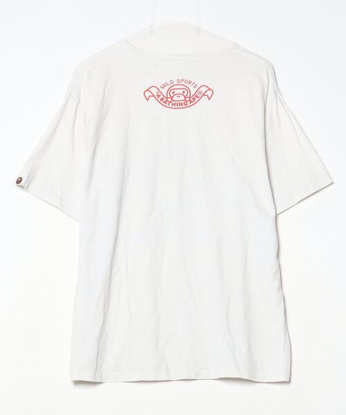 「A BATHING APE」 半袖Tシャツ L ホワイト メンズ