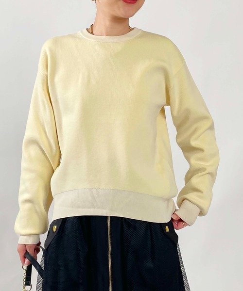 PICCIN（ピッチン） 長袖ニット M ブラック レディース : ZOZOTOWN