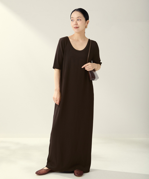 plage ワンピース 「追加」Rib ハーフスリーブ 4 : ZOZOTOWN