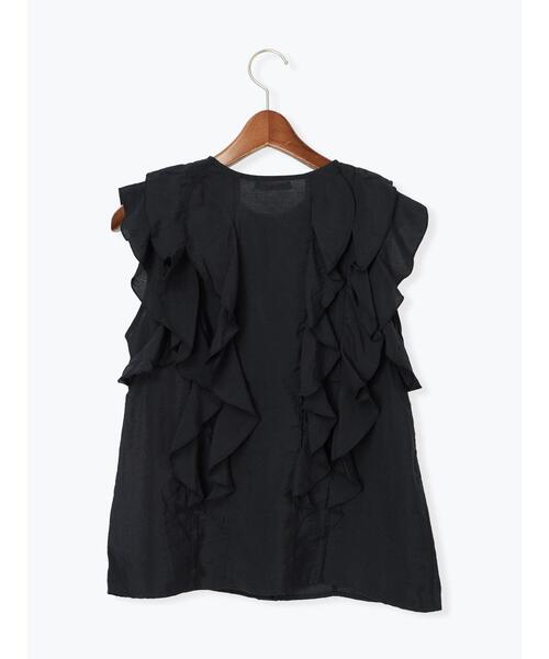 たた　様 Te chichi ブラウス シャツ ラッフルフリルブラウス レディース