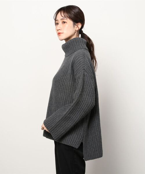 「Sov.」 タートルネックニット FREE オフホワイト レディース_画像2