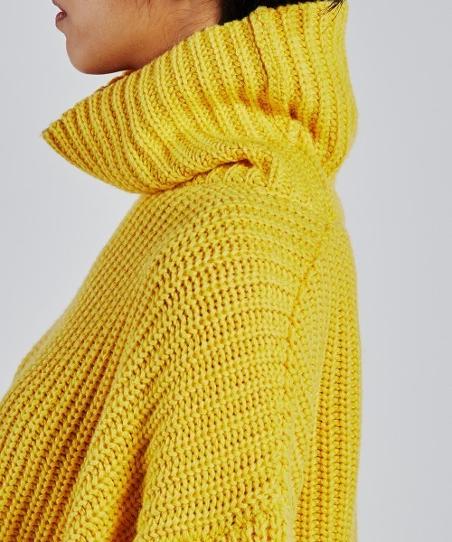 「Sov.」 タートルネックニット FREE オフホワイト レディース_画像7