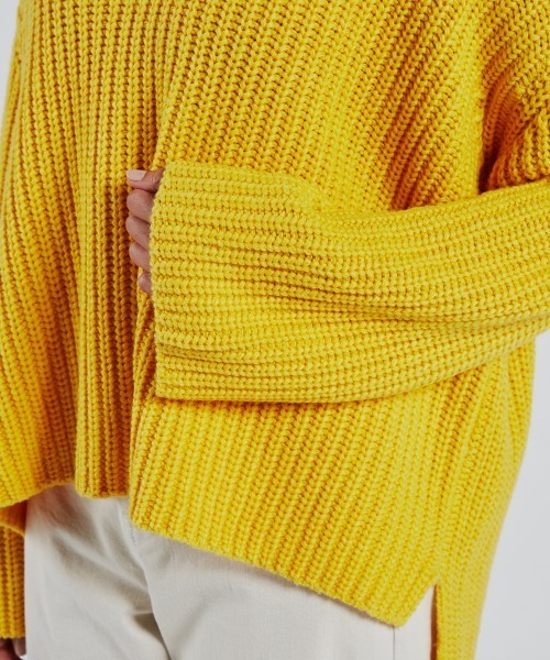 「Sov.」 タートルネックニット FREE オフホワイト レディース_画像9