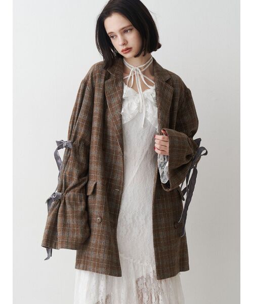 jouetie（ジュエティ） ジャケット テーラードジャケット スリーブ