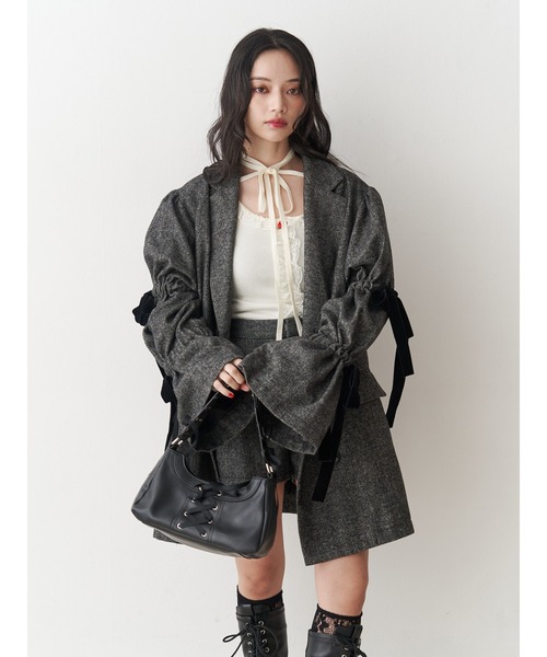 jouetie（ジュエティ） ジャケット テーラードジャケット スリーブ