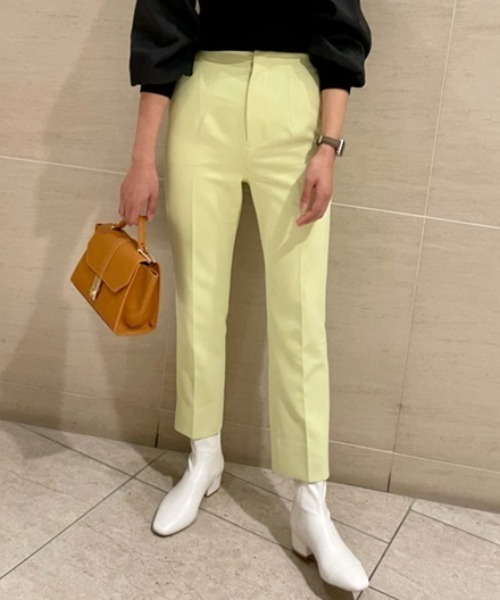 セルフォード✨タグ付新品未使用 ストレートパンツ ホワイト系 サイズ36 CELFORD（セルフォード） パンツ 36 ホワイト レディース : ZOZOTOWN