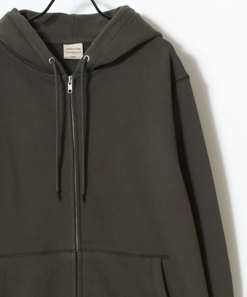 パーカー Goodwear/グッドウェア 裏毛 USAコットン 無地 スウェット ジップアップパーカー/フーディー/レディース メンズ メンズ レディース | Goodwear | 07