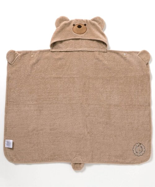 apres les cours（アプレレクール） ベビー tiny bear バスポンチョ